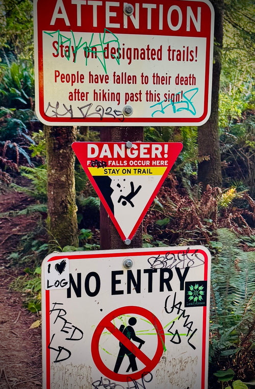 YOLO! Hiking Club sticker