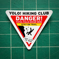YOLO! Hiking Club sticker